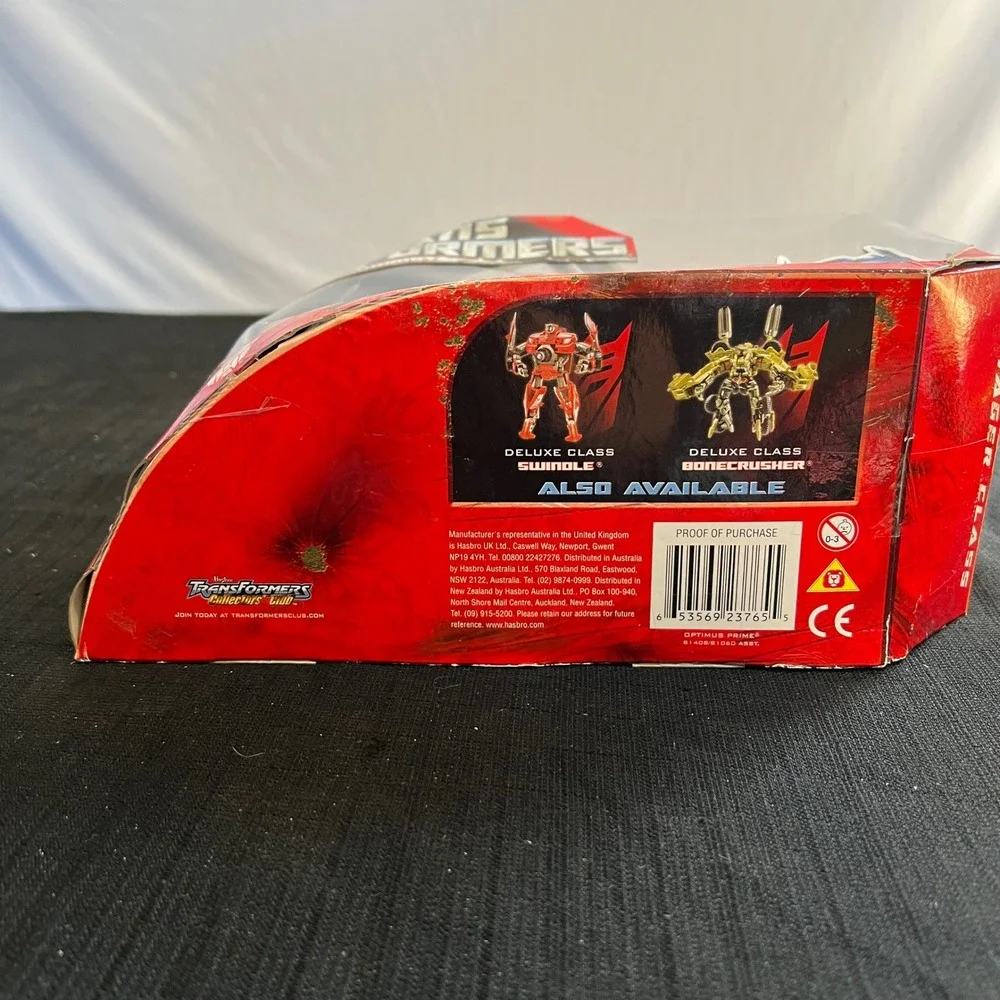 Hasbro Transformers 2007 Movie Optimus Prime Voyager Class Automorph 81408 NIB